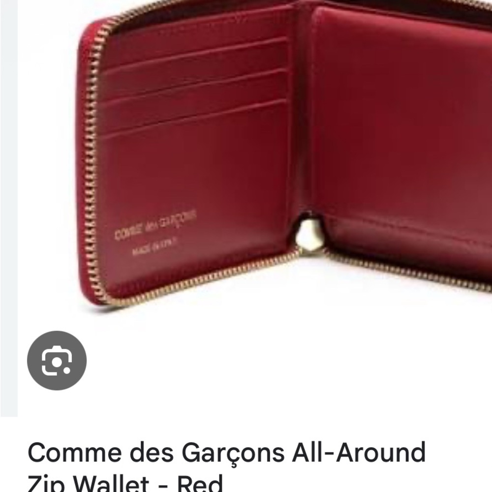 Comme des Garcons Red Key & Card Holder